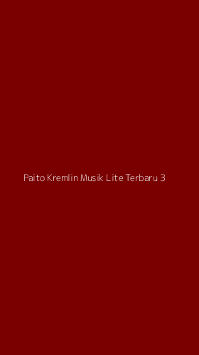 Tampilan Antarmuka Aplikasi Paito Kremlin Musik Lite Terbaru - 3