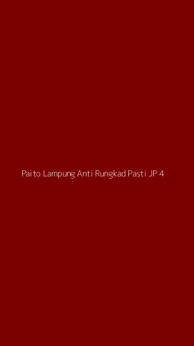Tampilan Antarmuka Aplikasi Paito Lampung Anti Rungkad Pasti Jp - 4