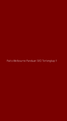 Tampilan Antarmuka Aplikasi Paito Melbourne Panduan Seo Terlengkap - 1