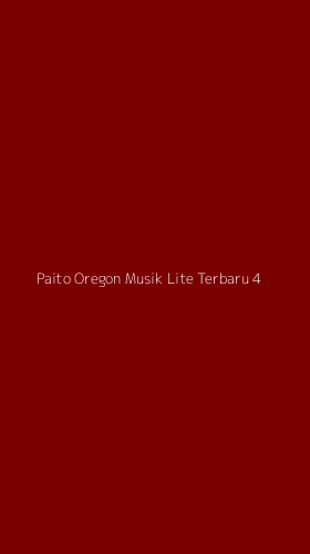 Tampilan Antarmuka Aplikasi Paito Oregon Musik Lite Terbaru - 4