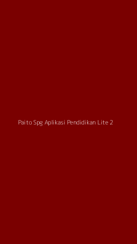 Tampilan Antarmuka Aplikasi Paito Spg Aplikasi Pendidikan Lite - 2