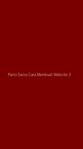Tampilan Antarmuka Aplikasi Paito Swiss Cara Membuat Website - 3