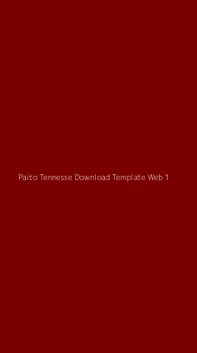 Tampilan Antarmuka Aplikasi Paito Tennesse Download Template Web - 1