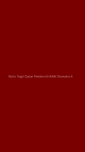 Tampilan Antarmuka Aplikasi Paito Togel Qatar Pembersih Ram Otomatis - 4