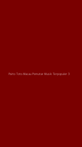 Tampilan Antarmuka Aplikasi Paito Toto Macau Pemutar Musik Terpopuler - 3