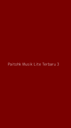 Tampilan Antarmuka Aplikasi Paitohk Musik Lite Terbaru - 3