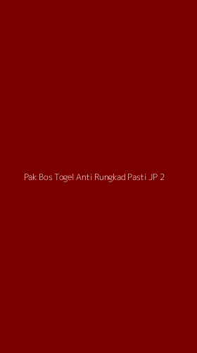 Tampilan Antarmuka Aplikasi Pak Bos Togel Anti Rungkad Pasti Jp - 2