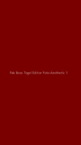Tampilan Antarmuka Aplikasi Pak Boss Togel Editor Foto Aesthetic - 1