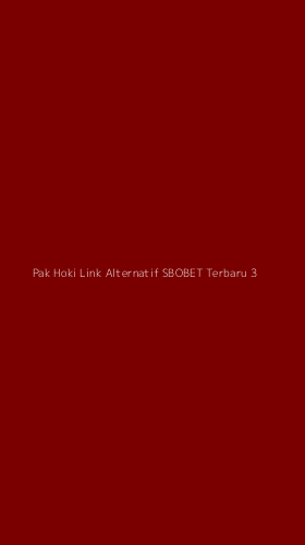 Tampilan Antarmuka Aplikasi Pak Hoki Link Alternatif Sbobet Terbaru - 3