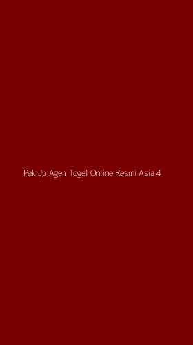 Tampilan Antarmuka Aplikasi Pak Jp Agen Togel Online Resmi Asia - 4
