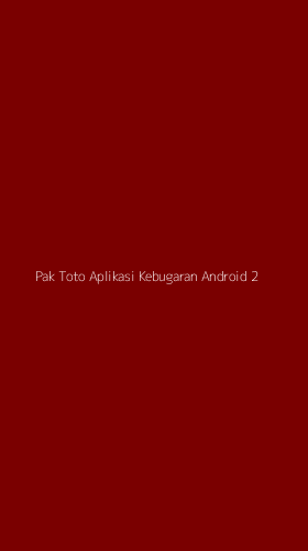 Tampilan Antarmuka Aplikasi Pak Toto Aplikasi Kebugaran Android - 2