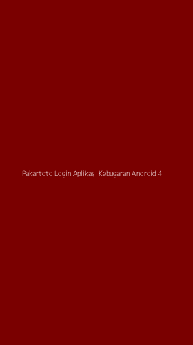 Tampilan Antarmuka Aplikasi Pakartoto Login Aplikasi Kebugaran Android - 4