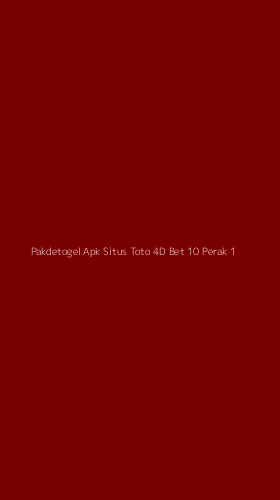 Tampilan Antarmuka Aplikasi Pakdetogel Apk Situs Toto 4d Bet 10 Perak - 1
