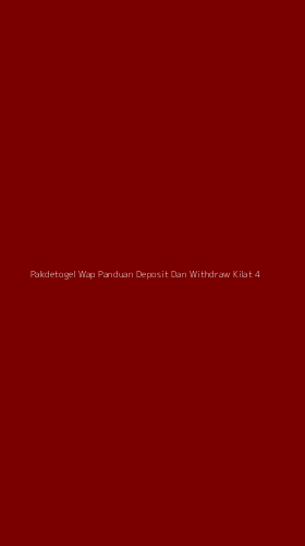 Tampilan Antarmuka Aplikasi Pakdetogel Wap Panduan Deposit Dan Withdraw Kilat - 4