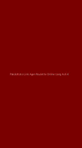 Tampilan Antarmuka Aplikasi Pakdoltoto Link Agen Roulette Online Uang Asli - 4
