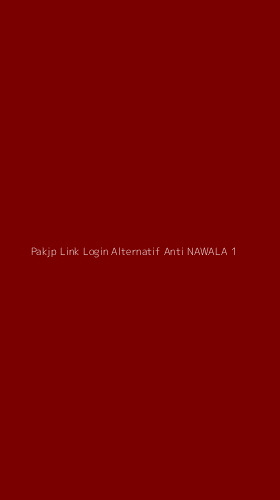Tampilan Antarmuka Aplikasi Pakjp Link Login Alternatif Anti Nawala - 1