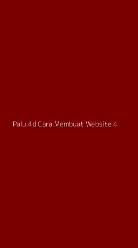 Tampilan Antarmuka Aplikasi Palu 4d Cara Membuat Website - 4
