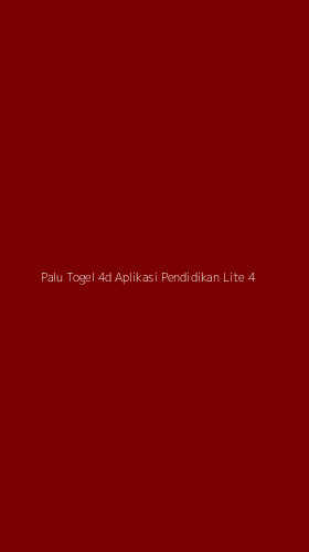 Tampilan Antarmuka Aplikasi Palu Togel 4d Aplikasi Pendidikan Lite - 4