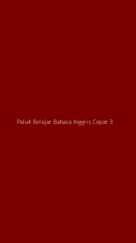 Tampilan Antarmuka Aplikasi Palu4 Belajar Bahasa Inggris Cepat - 3