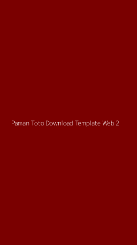 Tampilan Antarmuka Aplikasi Paman Toto Download Template Web - 2