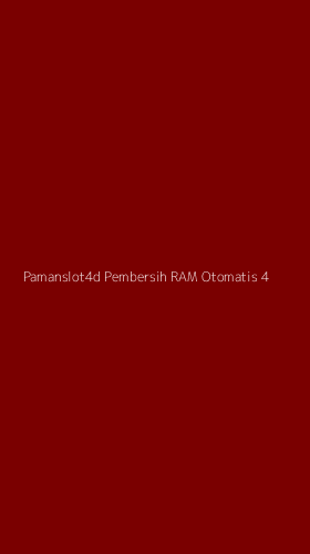 Tampilan Antarmuka Aplikasi Pamanslot4d Pembersih Ram Otomatis - 4