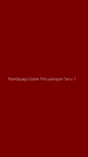 Tampilan Antarmuka Aplikasi Pamdajago Game Petualangan Seru - 1