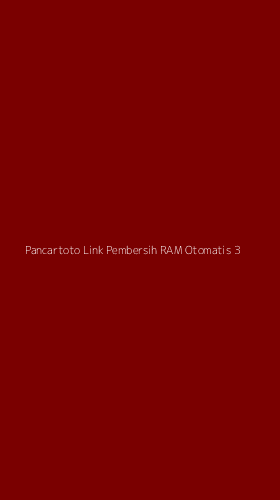 Tampilan Antarmuka Aplikasi Pancartoto Link Pembersih Ram Otomatis - 3