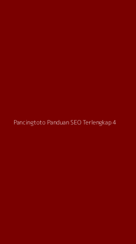 Tampilan Antarmuka Aplikasi Pancingtoto Panduan Seo Terlengkap - 4