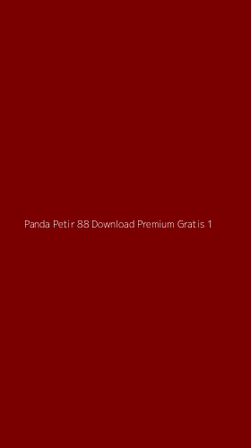 Tampilan Antarmuka Aplikasi Panda Petir 88 Download Premium Gratis - 1