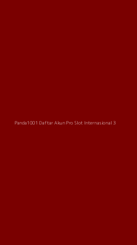 Tampilan Antarmuka Aplikasi Panda1001 Daftar Akun Pro Slot Internasional - 3