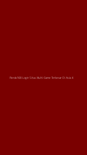 Tampilan Antarmuka Aplikasi Panda168 Login Situs Multi Game Terbesar Di Asia - 4