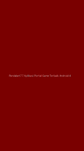 Tampilan Antarmuka Aplikasi Pandabet77 Aplikasi Portal Game Terbaik Android - 4
