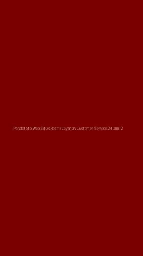 Tampilan Antarmuka Aplikasi Pandatoto Wap Situs Resmi Layanan Customer Service 24jam - 2