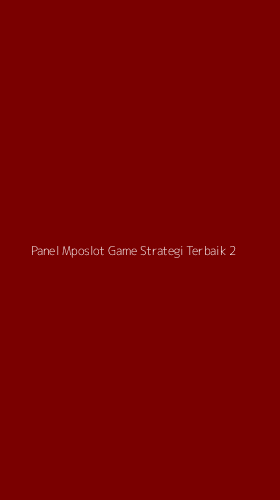 Tampilan Antarmuka Aplikasi Panel Mposlot Game Strategi Terbaik - 2