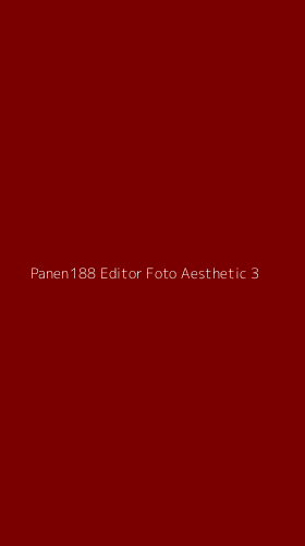 Tampilan Antarmuka Aplikasi Panen188 Editor Foto Aesthetic - 3
