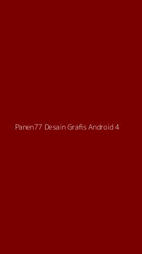 Tampilan Antarmuka Aplikasi Panen77 Desain Grafis Android - 4
