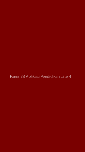 Tampilan Antarmuka Aplikasi Panen78 Aplikasi Pendidikan Lite - 4