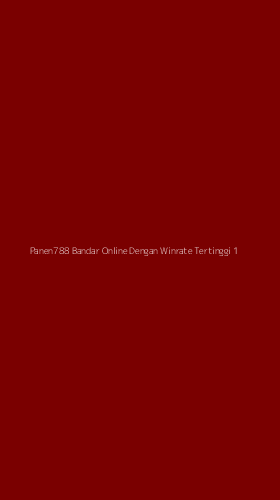 Tampilan Antarmuka Aplikasi Panen788 Bandar Online Dengan Winrate Tertinggi - 1