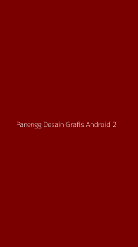 Tampilan Antarmuka Aplikasi Panengg Desain Grafis Android - 2