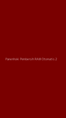 Tampilan Antarmuka Aplikasi Panenhoki Pembersih Ram Otomatis - 2