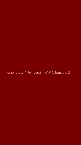 Tampilan Antarmuka Aplikasi Panenslot77 Pembersih Ram Otomatis - 3