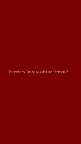 Tampilan Antarmuka Aplikasi Panentoto Online Musik Lite Terbaru - 2