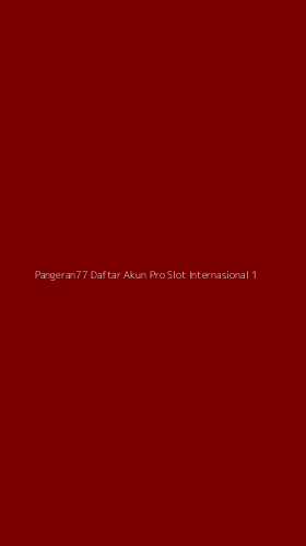 Tampilan Antarmuka Aplikasi Pangeran77 Daftar Akun Pro Slot Internasional - 1