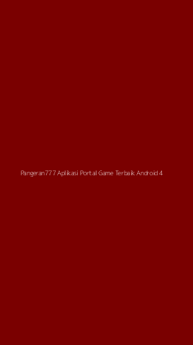 Tampilan Antarmuka Aplikasi Pangeran777 Aplikasi Portal Game Terbaik Android - 4