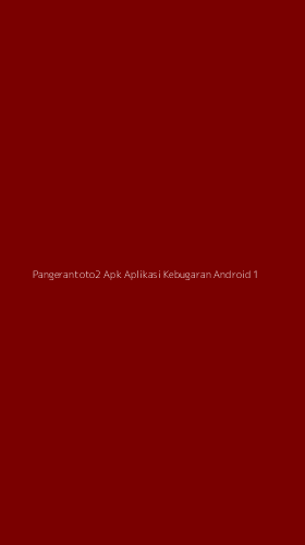 Tampilan Antarmuka Aplikasi Pangerantoto2 Apk Aplikasi Kebugaran Android - 1