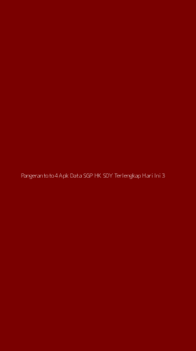 Tampilan Antarmuka Aplikasi Pangerantoto4 Apk Data Sgp Hk Sdy Terlengkap Hari Ini - 3
