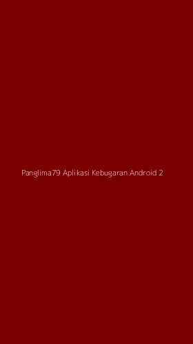 Tampilan Antarmuka Aplikasi Panglima79 Aplikasi Kebugaran Android - 2