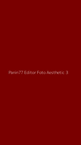 Tampilan Antarmuka Aplikasi Panin77 Editor Foto Aesthetic - 3