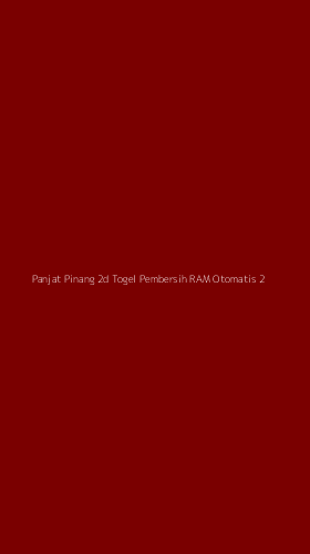 Tampilan Antarmuka Aplikasi Panjat Pinang 2d Togel Pembersih Ram Otomatis - 2