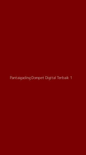 Tampilan Antarmuka Aplikasi Pantaigading Dompet Digital Terbaik - 1